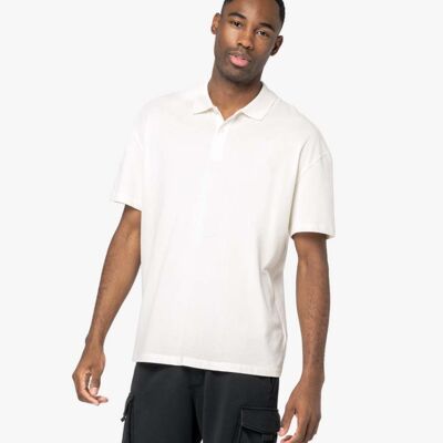 Native Spirit Drop Shoulder Piqué Polo Shirt Thumbnail