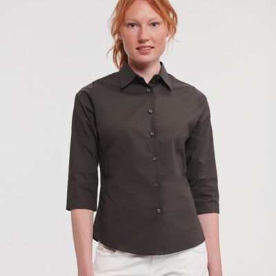 Russell Athletic Collection Ladies 3/4 Sleeve Easy Care Fitted Shirt Thumbnail