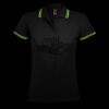 SOL'S Ladies Pasadena Tipped Cotton Piqué Polo Shirt Thumbnail