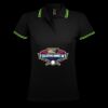 SOL'S Ladies Pasadena Tipped Cotton Piqué Polo Shirt Thumbnail