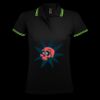 SOL'S Ladies Pasadena Tipped Cotton Piqué Polo Shirt Thumbnail