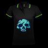 SOL'S Ladies Pasadena Tipped Cotton Piqué Polo Shirt Thumbnail