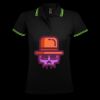 SOL'S Ladies Pasadena Tipped Cotton Piqué Polo Shirt Thumbnail