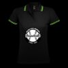 SOL'S Ladies Pasadena Tipped Cotton Piqué Polo Shirt Thumbnail