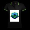 SOL'S Ladies Pasadena Tipped Cotton Piqué Polo Shirt Thumbnail