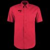 Kustom Kit Premium Short Sleeve Classic Fit Oxford Shirt Thumbnail